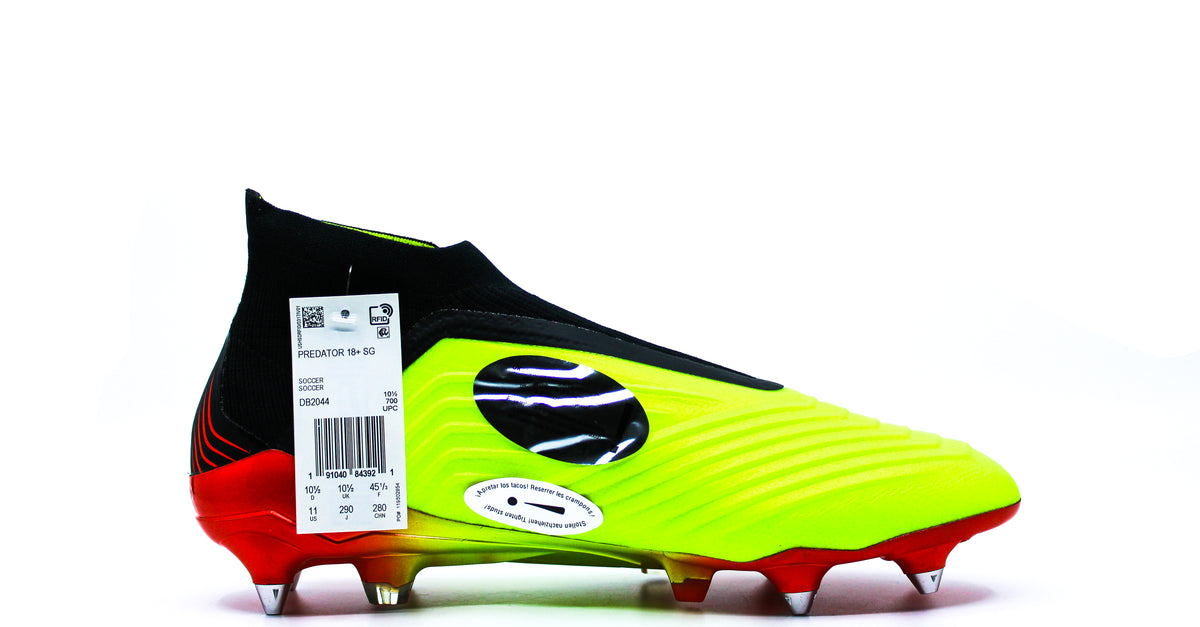 Adidas Predator 18+ SG Solar Yellow/Core Black/Solar Red