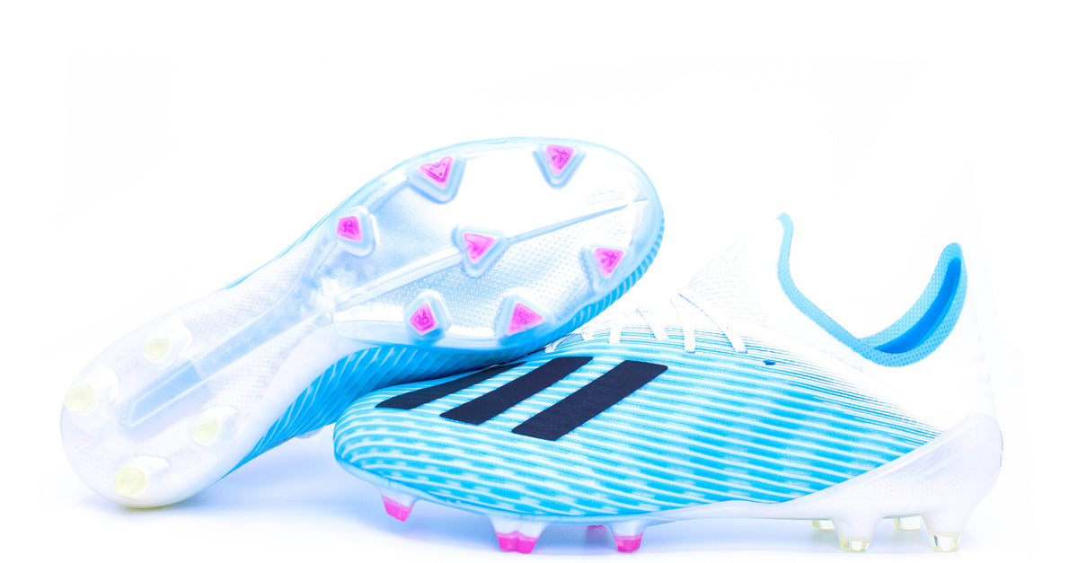 Adidas X 19.1 FG Bright Cyan/Core Black/Pink (F35316)