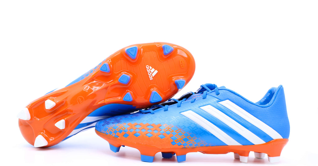 adidas Predator サッカーシューズ 青/オレンジ adidas Predator LZ FG Blue/Orange/White