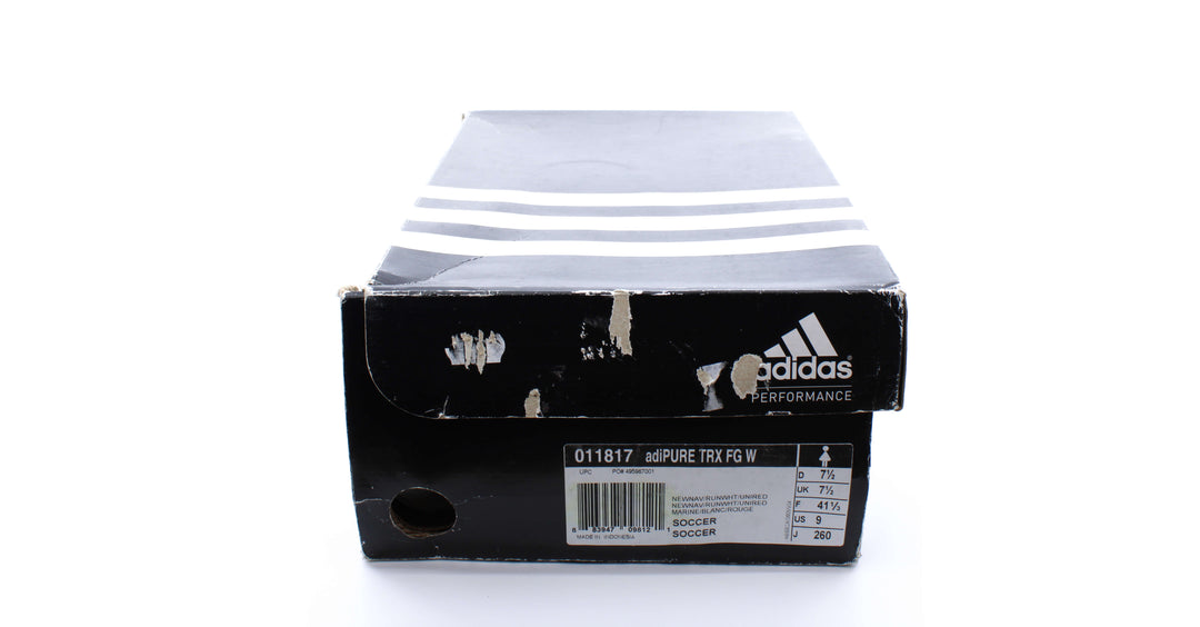 Adidas Adipure 1 TRX FG New Navy/Running White/University Red (011817) –  Retro Soccer Cleats