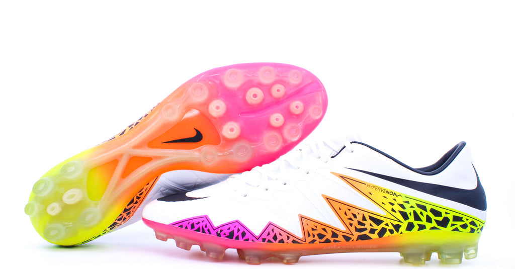 nike hypervenom white rainbow