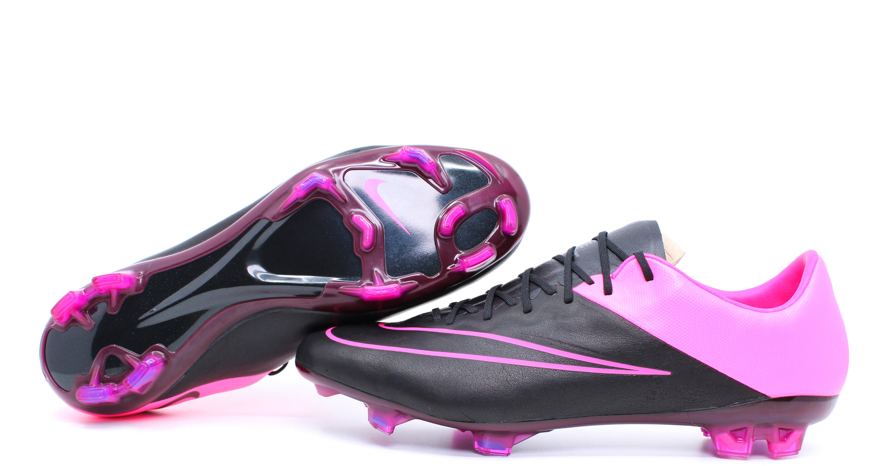 Roble Enseñando Criticar Nike Mercurial Vapor 10 Leather FG Black/Hyper Pink (747565-006) – Retro  Soccer Cleats