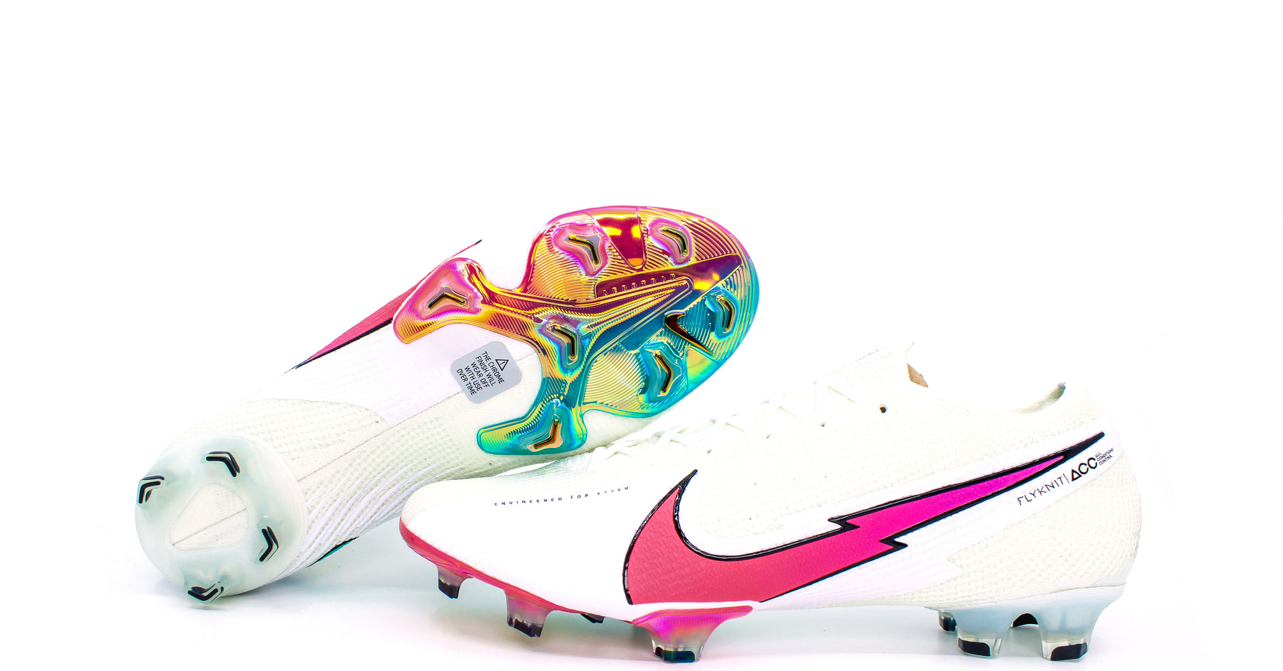 Nike Mercurial Vapor 13 Elite FG White/Flash-Crimson/Hyper-Jade (AQ417 –  Retro Soccer Cleats