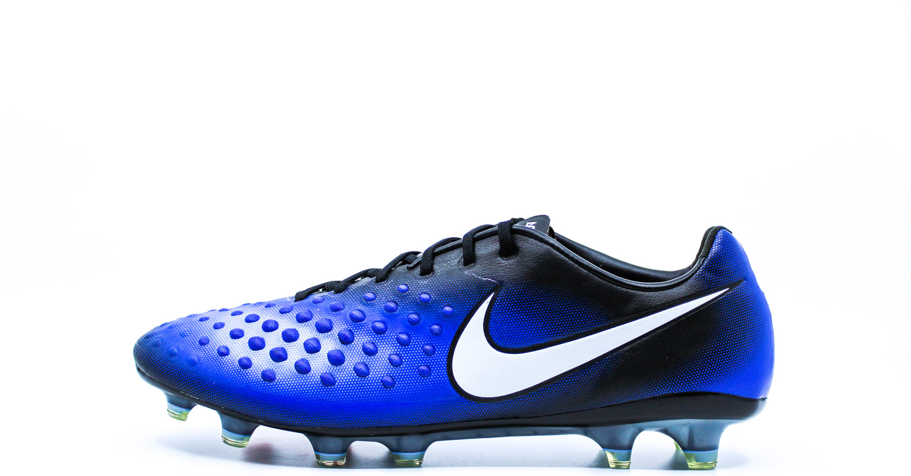 Nike Magista Opus FG Black/White/Paramount Blue (843813-018) – Retro Soccer Cleats