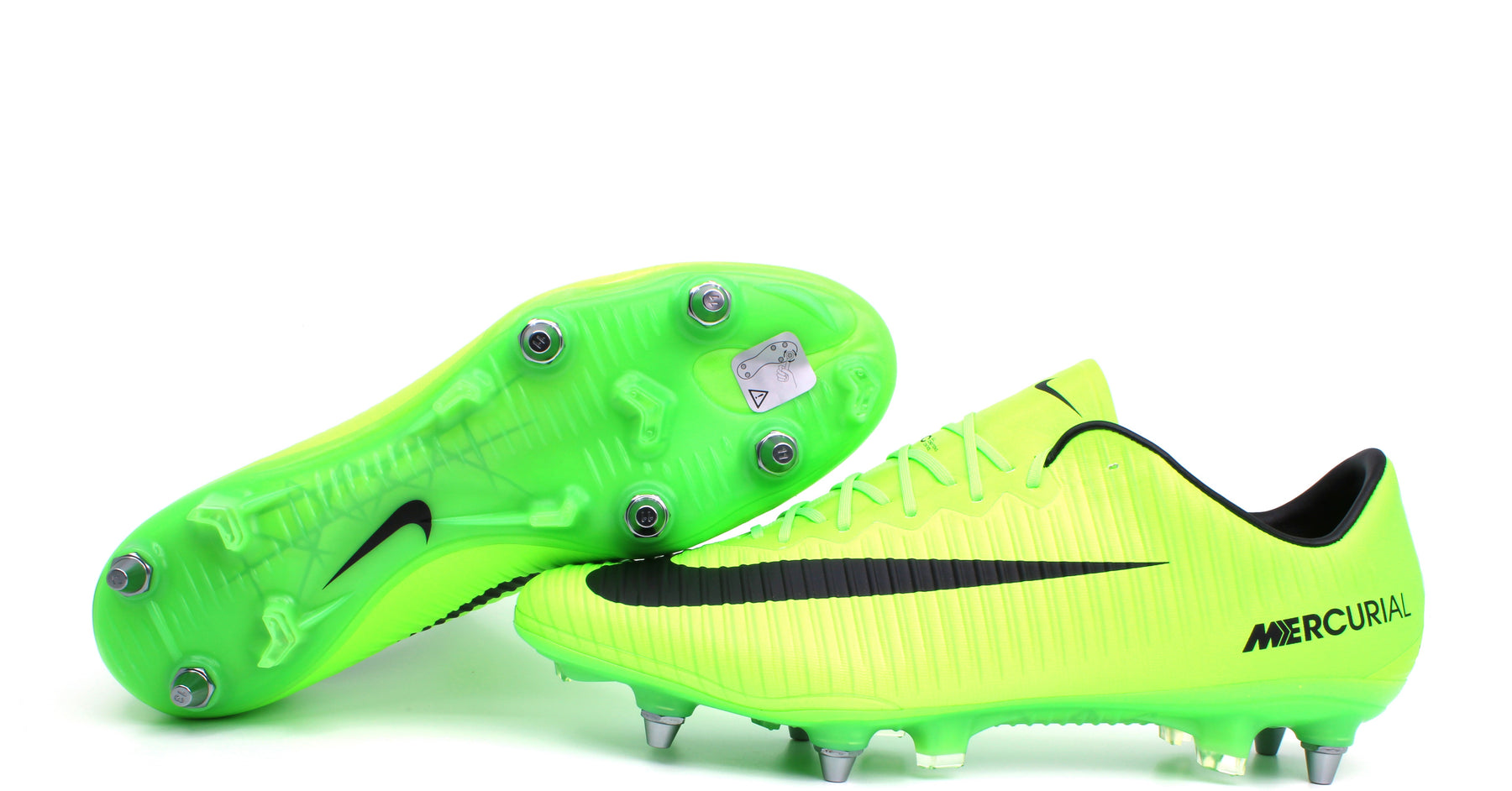 Nike Mercurial Vapor 11 SG Pro Electric Green/Black/Flash Lime (831941 – Retro